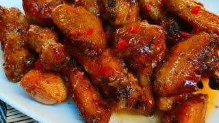 THIS CHICKEN WINGS RECIPE IS SO EASY AND QUICK TO MAKE ! ABSOLUTELY DELICIOUS !