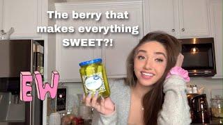 The Berry that makes everything SWEET?! | Miracle Berry CHALLENGE | iAmJordi