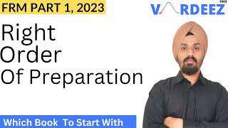 Right Order of Preparation for FRM Part 1 Exam | Which Book to Study First for FRM Part 1 Exam