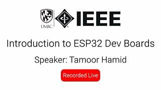 Introduction to ESP32 DEV Board