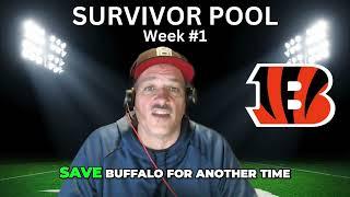 Survival Pool Pick Week 1 - NFL Survivor Pool Picks - Survivor Pool Football Picks