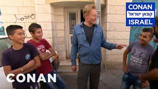 Conan Meets Activists & Refugees In The West Bank | CONAN on TBS