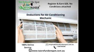 Mechanics claim maximum tax refund with us, Lodge tax return online with ATO. Maximum claim return.