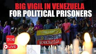 Venezuela LIVE: Vigil In Caracas To Free Political Prisoners Amid Maduro Crackdown