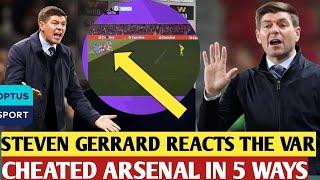 Steven Gerrard Reacts: Five Controversial Moments in Arsenal vs. Nottingham Forest