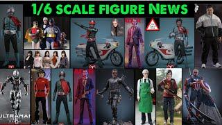 1/6 Scale Figure News Hot Toys Blade, Kamen Rider, Batman 66, Exo-6, Joker, Ellie, i8, Threezero