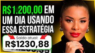 Como EU FATUREI mais de  R$ 1200,00 COMO AFILIADA em um ÚNICO DIA SEM GASTAR NADA.