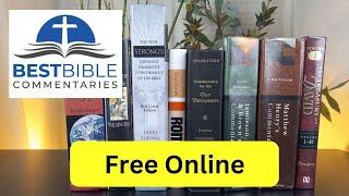 8 Free Biblical Studies & Commentary Resources Online