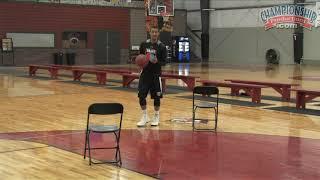 Basketball Finishing Drill: Two Chair Crossover Pro-Hop & Spin!