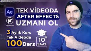 AFTER EFFECTS DERSLERİ ( Tek Videoda Sıfırdan İleri Seviye Her şeyi Öğren )