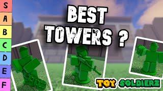 Best Tower in Toy soldierz !!! | Tierlist | Roblox