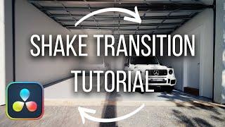 TUTORIAL | The VIRAL real estate SHAKE TRANSITION - DAVINCI