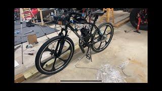 CDHPOWER 26" aluminum Mag Wheels for motorized bike UNBOXING and installation