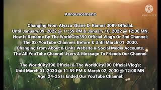 This Announcement On YouTube Channel & Message To Friends | (10/12/2021)