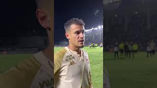 Coutinho  falando após a vitória por 2 a 0 sobre o Atlético Mineiro em São Januário