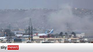 Explosion outside Kabul airport following warnings of terror threat