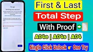 Samsung A04e / A04s /A04 Frp Bypass Tool Easy Method | Samsung Frp Bypass 2025 New Security 12-13-14