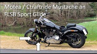 Harley FLSB Sport Glide Motea Craftride Sturzbügel Mustache