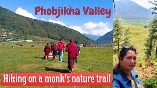 BHUTAN - Phobjikha Valley - Gangtey nature trail l Hidden wonder of Bhutans enchanting valley l Ep 3