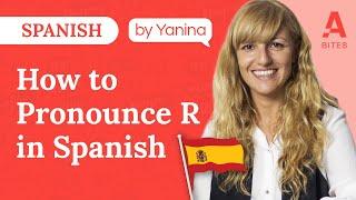 How to Pronounce R in Spanish | Learn Spanish Online | Amphy