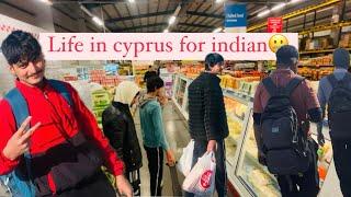 life in cyprus for indian !.  { ek mahine ka rasan 14000₹ ka }