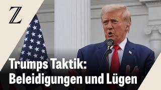 Trump sieht sich "im Recht", Harris anzugreifen