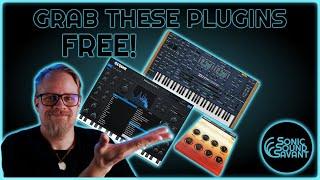 THREE great free plugins to grab! FREE plugins!