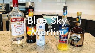 Blue Sky Martini