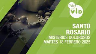 Santo Rosario de hoy Martes 18 Febrero de 2025  Misterios Dolorosos #TeleVID #SantoRosario