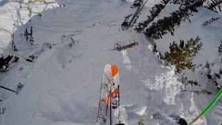 Liam O'Reilly takes Bad News Cliffs to the Moon, Alta Utah