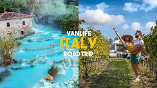 Van Life Italy | Tuscany Off-Grid Living Next to Vineyards & Olive Groves! Europe Road Trip Ep 11