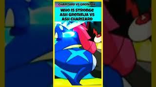 Ash Charizard Vs Ash Greninja Who Is Strongest #pokemon #shorts