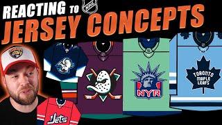 Reacting to Jersey Concepts! EXCELLENT Set!