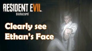 Resident Evil 7 - Ethan's Face ingame (very clear)