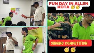 Fun day in Allen kota  || students sing a song || allen classroom || allen kota
