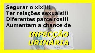 Segurar o xixi ter relações sexuais diferentes parceiros aumentam a chance de infecção urinária