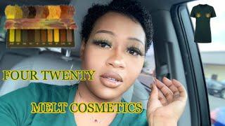 MELT COSMETIC FOUR TWENTY TUTORIAL AND REVIEW