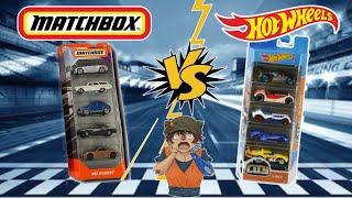 PONEMOS A PRUEBA LA VELOCIDAD DE VEHÍCULOS HOT WHEELS CONTRA MATCHBOX|QUIEN GANARA?|DUELO DE GRANDES