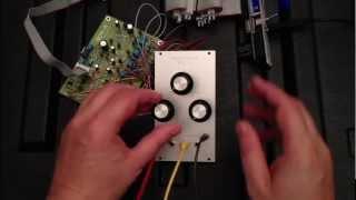 Roberto Raineri-Seith | controlvoltage.org 904-A VCF clone for Eurorack first (rough) prototype test