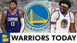BREAKING Golden State Warriors News: Kevon Looney Contract GUARANTEED + Paul George Trade Rumors
