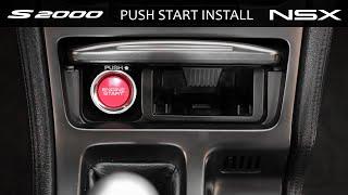 Acura NSX S2000 Push Start Button Installation Guide | Cigarette Lighter Relocation