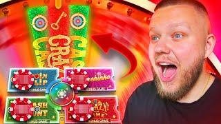 FIRST SPIN CRAZY TIME HIT AND THIS HAPPENED!! (BIG Win)