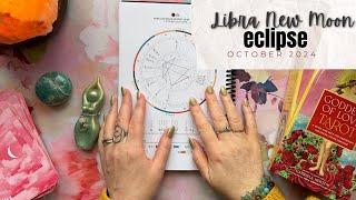 Libra New Moon Eclipse Guidance  Astrology and Tarot October 2nd 2024