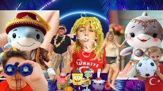 baby shark oriental with Danyel, Deniz & Edis Oryantal orientalisch Remix kids music mini disco song