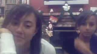 my sisters 1st webcam video