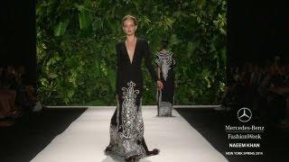 NAEEM KHAN: MERCEDES-BENZ FASHION WEEK SPRING 2014 COLLECTIONS