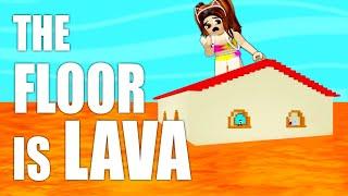 I BEAT Every Game In The Floor Is LAVA!  (Roblox)