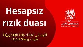 HESAPSIZ RIZIK DUASI | Çok etkili Rızık ve Bereket duası