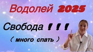  Водолей 2025  СВОБОДА! ! ! ( много спать )…… Розанна Княжанская