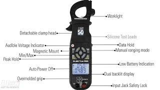 Introducing the UEi DL489 Digital Clamp-On Meter